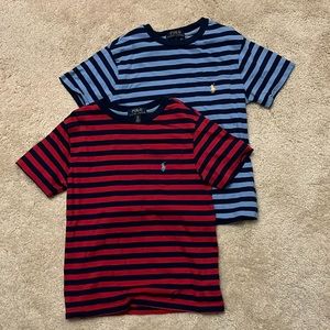 Boys Ralph Lauren striped tshirts - sold as set